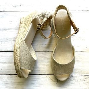 NEW Soludos | Open Toe Wedge Espadrille 9